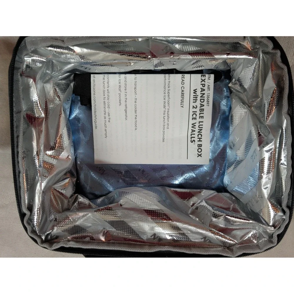 Arctic Zone Titan Deep Freeze Expandable Lunch Box Blue‎ 99-61757-00-00